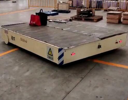 5吨无轨车现场视频